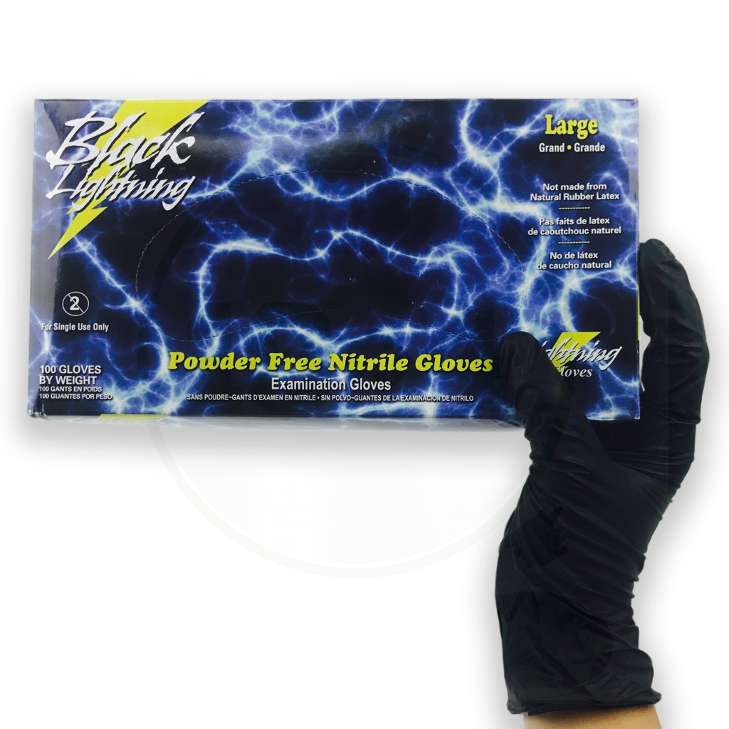 BL-L Nitrile Glove 100pcs. Large