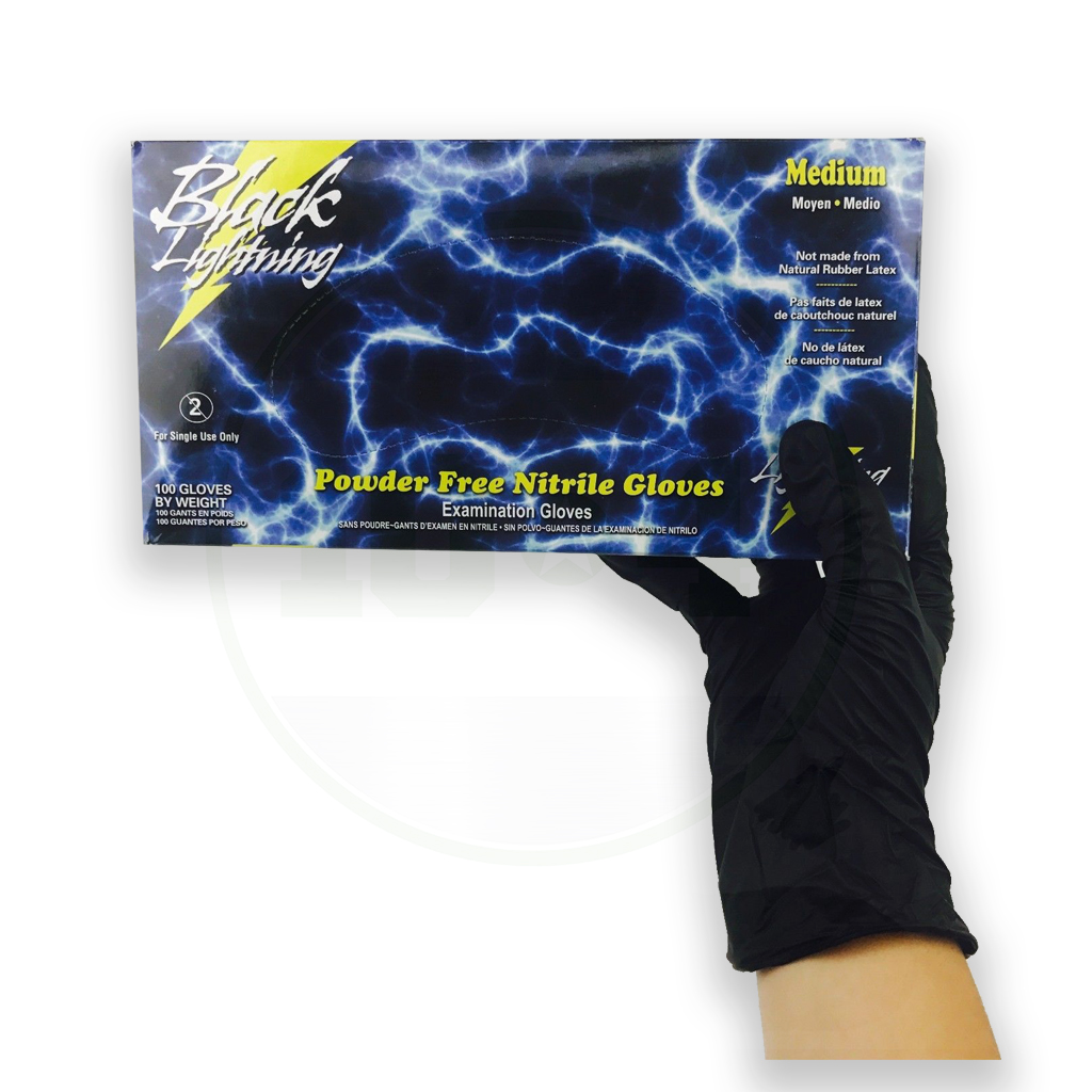 BL-M Nitrile Glove 100pcs. Medium