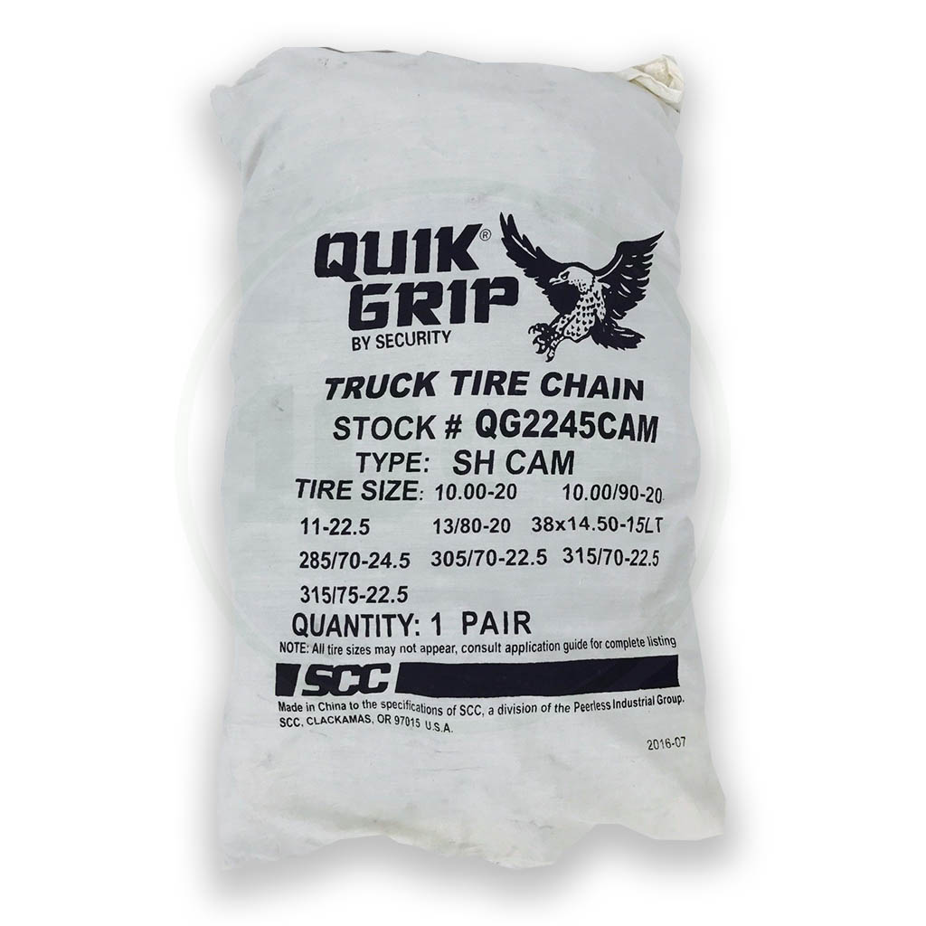 QG2245CAM Snow-Ice Tire Chain Set