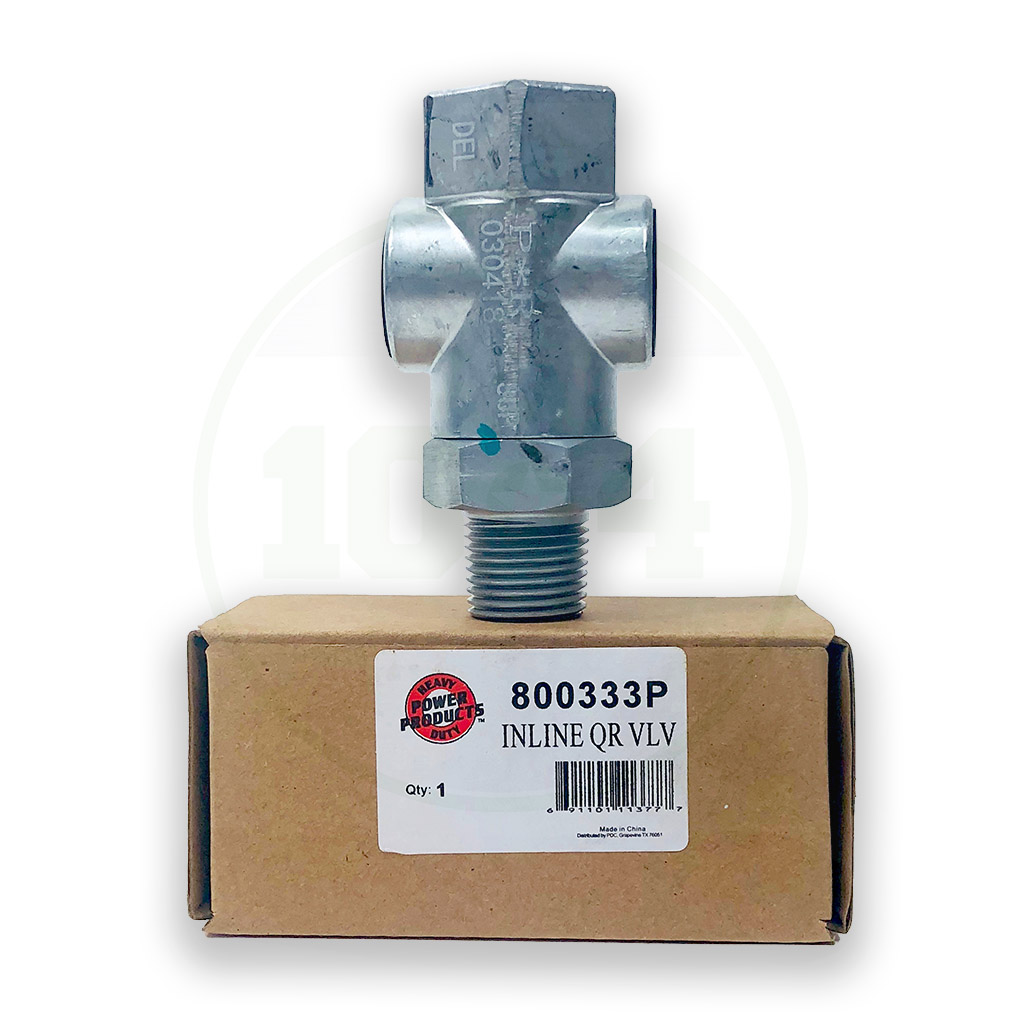 800333P Inline Quick Release Valve