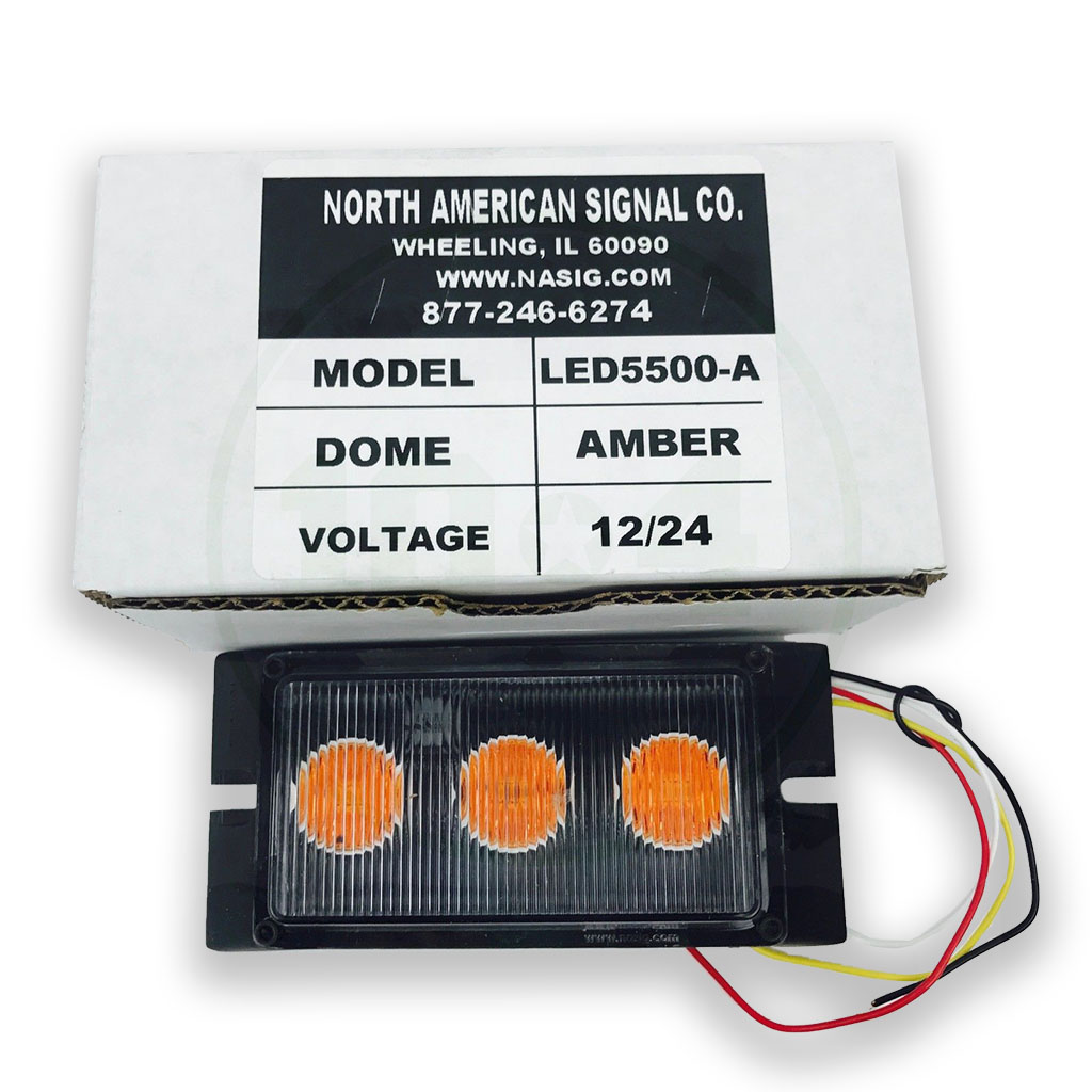 LED5500-A Stobe Light Yellow 12-24V