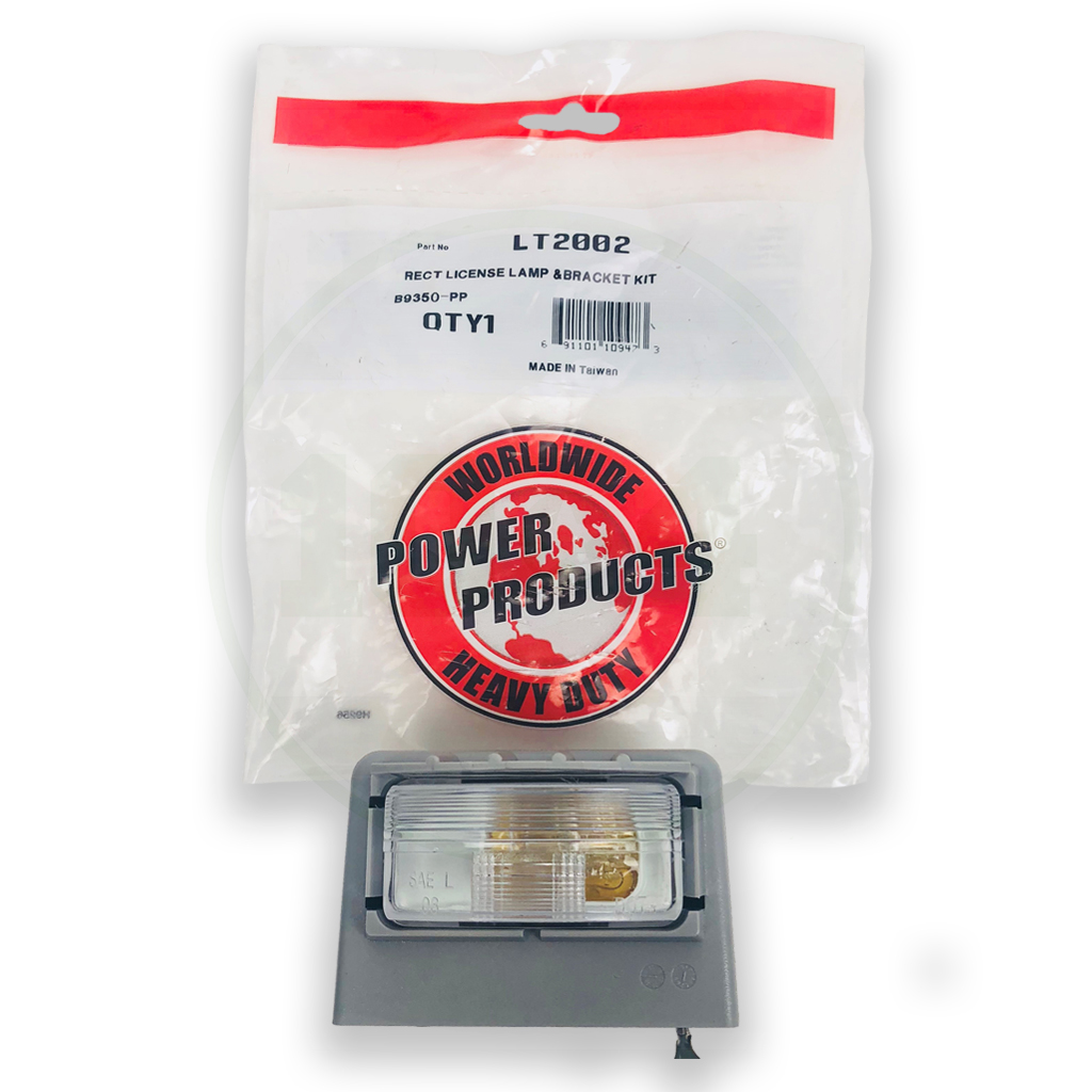 LT2002 License Light Kit Clear 12V