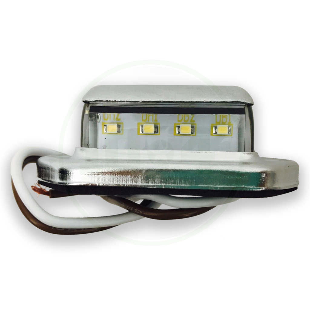 F235343 LED License Light Clear 12V