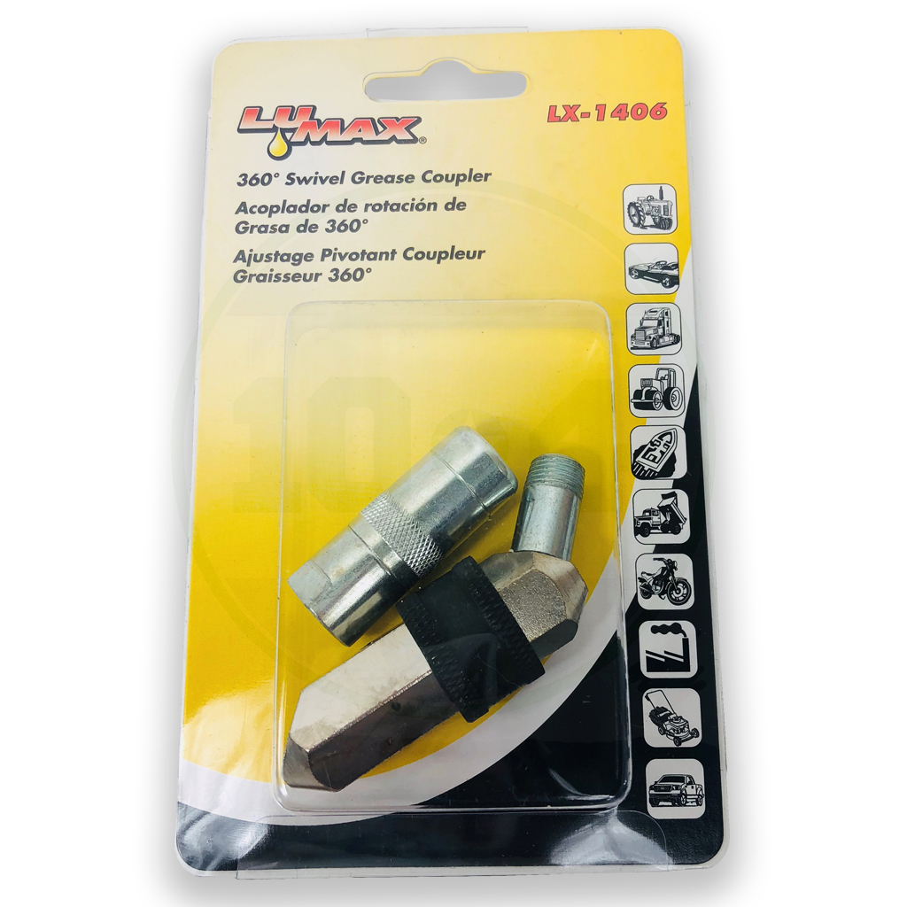 LX1406 Swivel Grease Coupler 1/8" NPT