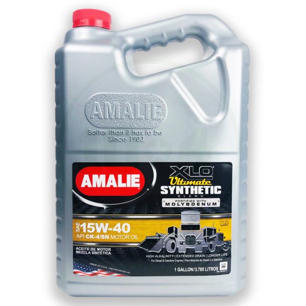 Amalie XLO Motor Oil 15W40 1 gal. 104 Truck Parts